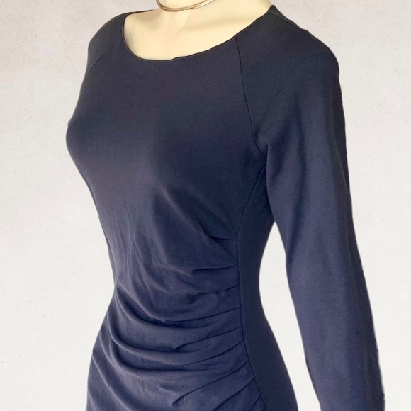 a r m a n i :: Armani Collezioni Draped Ruched Sheath Dress - Picture 14 of 14